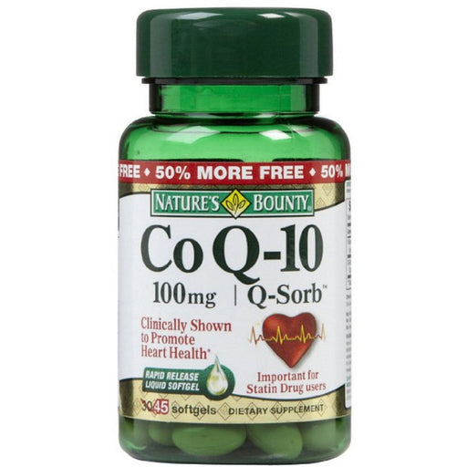 Nature's Bounty Nature's Bounty Co Q 10, 100 Mg, Rapid Release Softgels Vitamins & Supplements