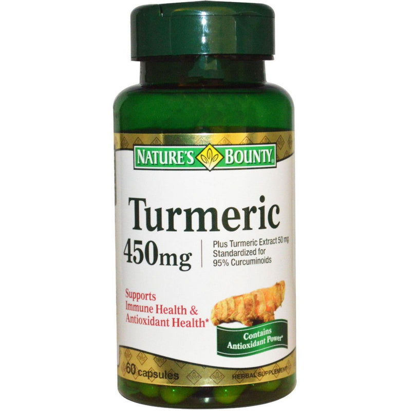 Nature's Bounty Nature's Bounty Herbal Health Turmeric Capsules, 450 Mg Vitamins & Supplements