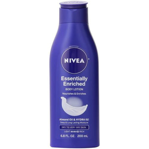 Nivea Nivea Essentially Enriched Body Lotion For Dry Skin, 6.8 Fl Oz Bottle Lotion & Moisturizer