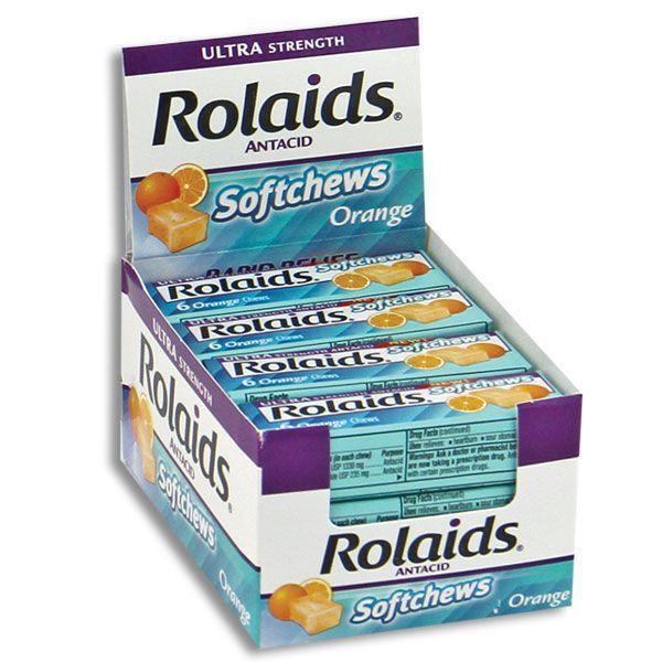 Rolaids Rolaids Ultra Strength Softchews - Orange Health & Beauty