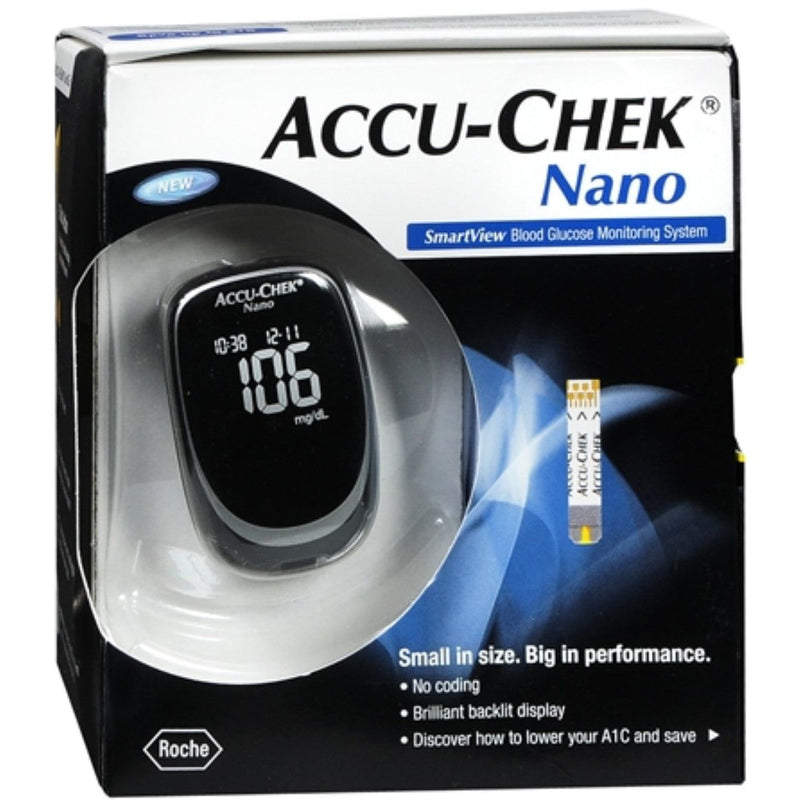 Accu-Chek Accu Chek Nano Smartview Blood Glucose Monitoring System - 1 Kit Blood Glucose Meters