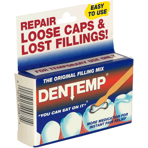Dentemp Dentemp Temporary Filling Mix Oral Care White Smoke