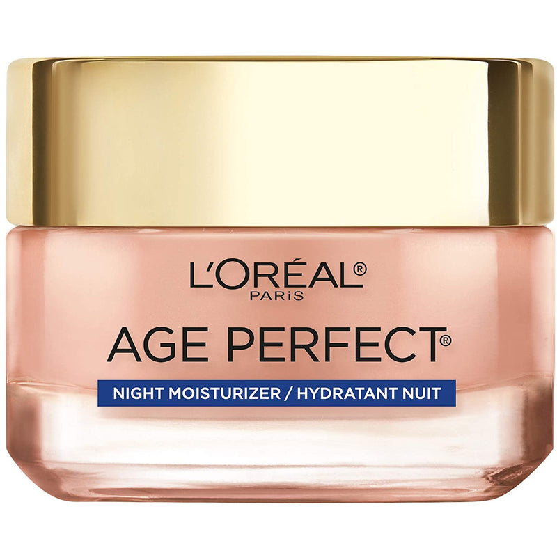 L'Oreal Paris L'Oreal Paris Age Perfect Rosy Tone Cooling Night Moisturizer Lotion & Moisturizer Seashell