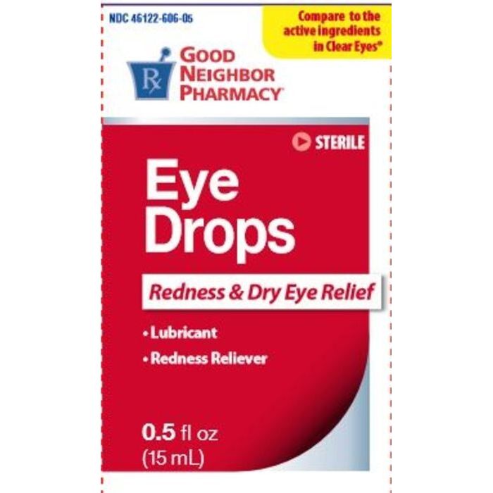 Good Neighbor Pharmacy Good Neighbor Pharmacy Red Eye Relief Eye Drops - 0.5 fl oz Eye Drops & Lubricants