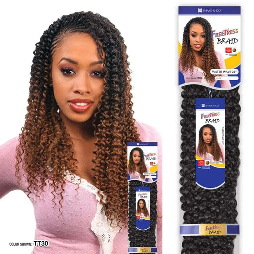 Mill's Beauty Supply FreeTress Braid Water Wave - 22 in Braiding Hair