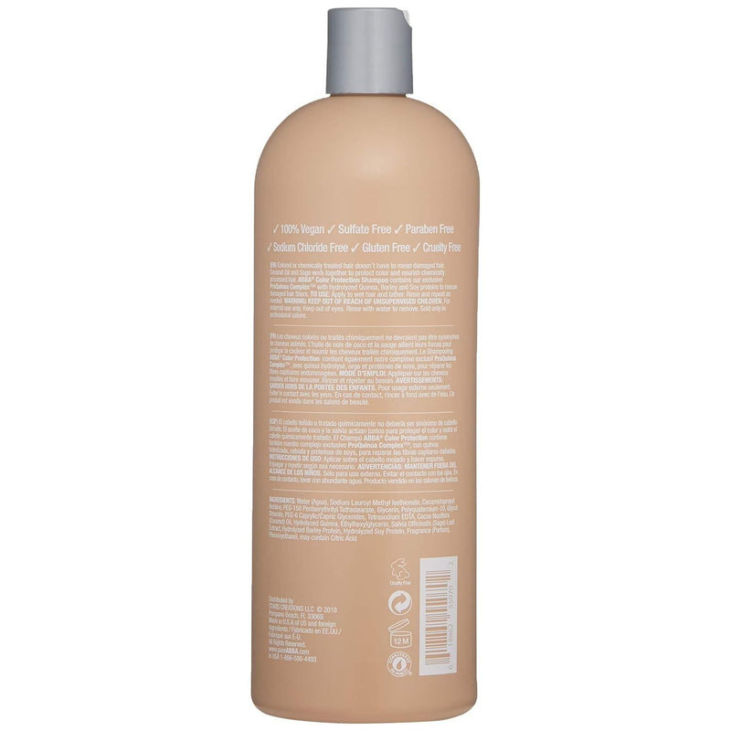 Mill's Beauty Supply Abba Color Protection Shampoo Hair Shampoo