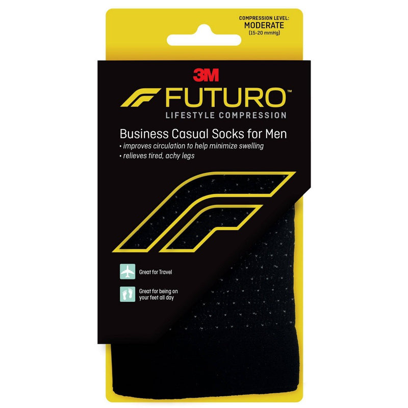Futuro Futuro Men's  Socks 15-20  2 Ea  Lrg Personal Care