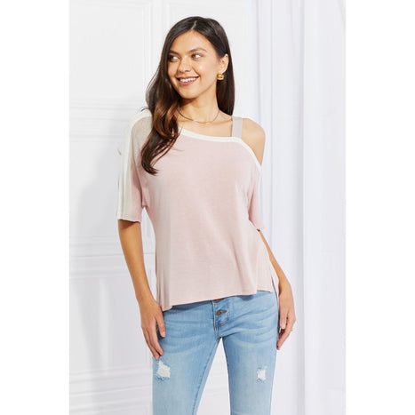 Andree by Unit Something Simple Cold Shoulder Tee