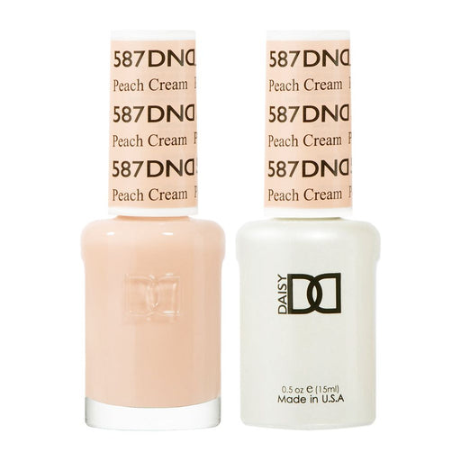 DND - Peach Cream #587 - DND Gel Duo 1oz