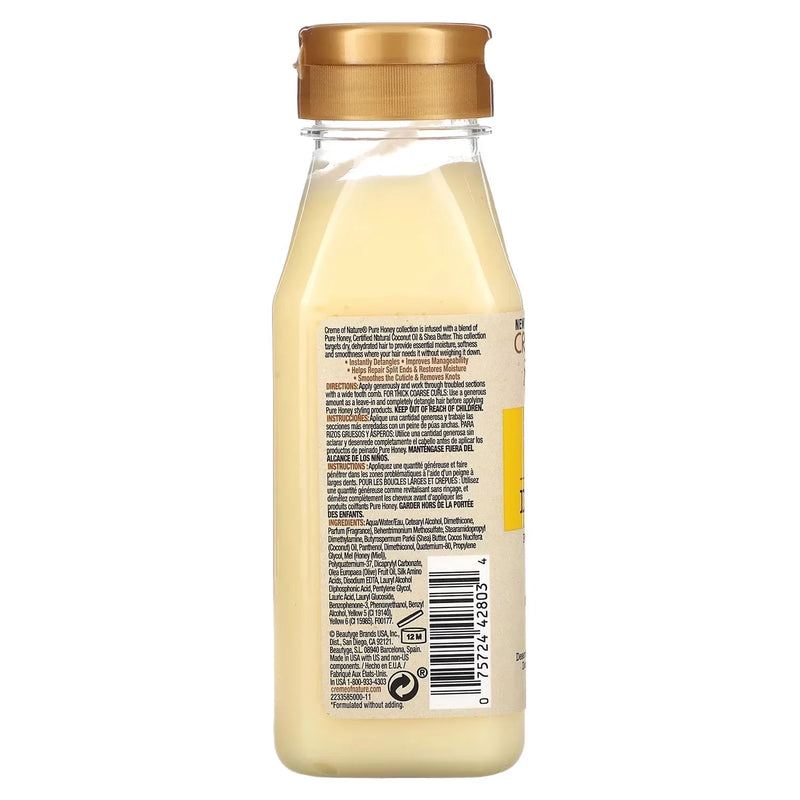 Mill's Beauty Supply Creme Of Nature Pure Honey Knot Away Leave-In Detangler Hair Conditioner