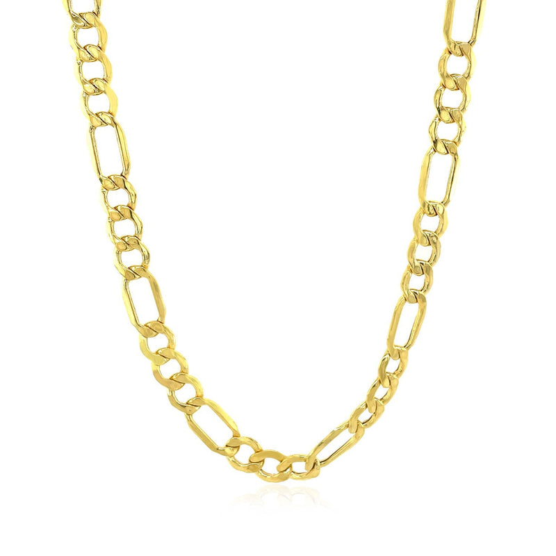 Bids.com 5.4mm 10k Yellow Gold Lite Figaro Chain Necklaces