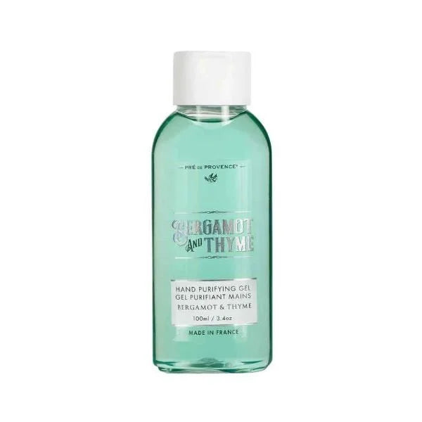 Pre De Provence Pre de Provence Hand Purifying Gel - Bergamot and Thyme 100ml Hand Saws Light Blue
