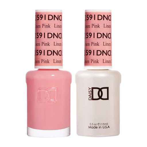 DND - Linen Pink #591 - DND Gel Duo 1oz.