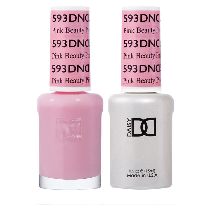 DND - Pink Beauty #593 - DND Gel Duo 1oz.