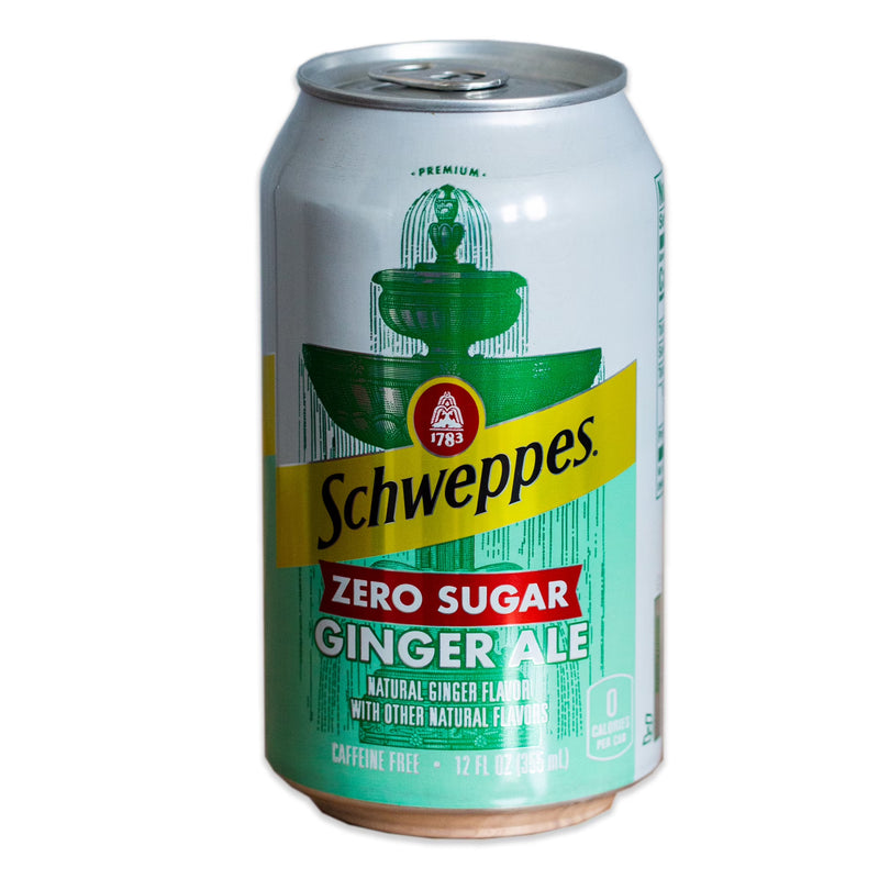 Schweppes Schweppes Zero Ale 12 Oz Beverages White Smoke