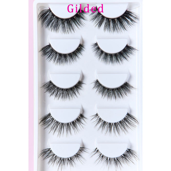 SO PINK BEAUTY Faux Mink Eyelashes Variety Pack 5 Pairs