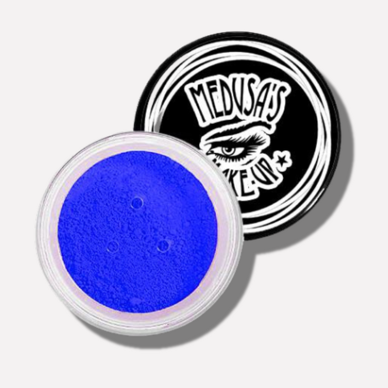 Medusa's Makeup UV Neon Pigment Makeup - Fluorescent Blue