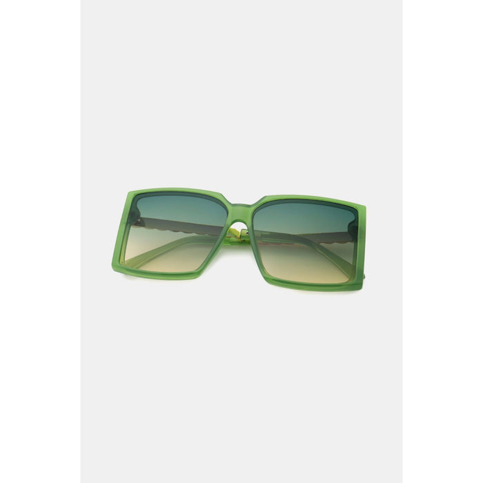 Polycarbonate Frame Square Sunglasses