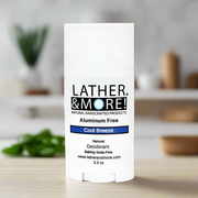 Lather and More! Cool Breeze Men Natural Deodorant deodorant