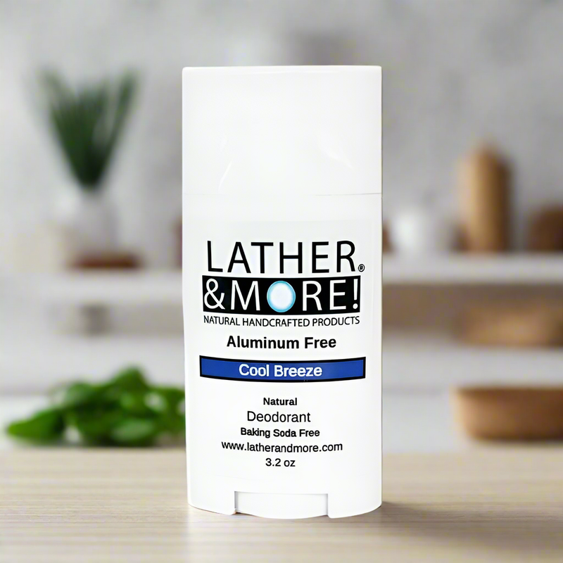 Lather and More! Cool Breeze Men Natural Deodorant deodorant