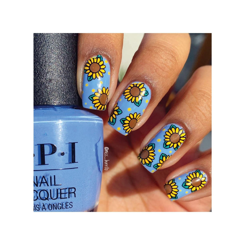 UberChic Beauty Hello Spring Stamping Plate