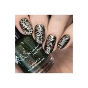 UberChic Beauty Lovely Leaves-03 Stamping Plate