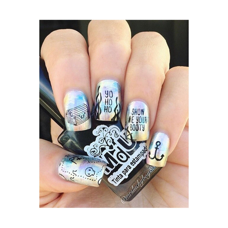 UberChic Beauty Mermaid Life Stamping Plate