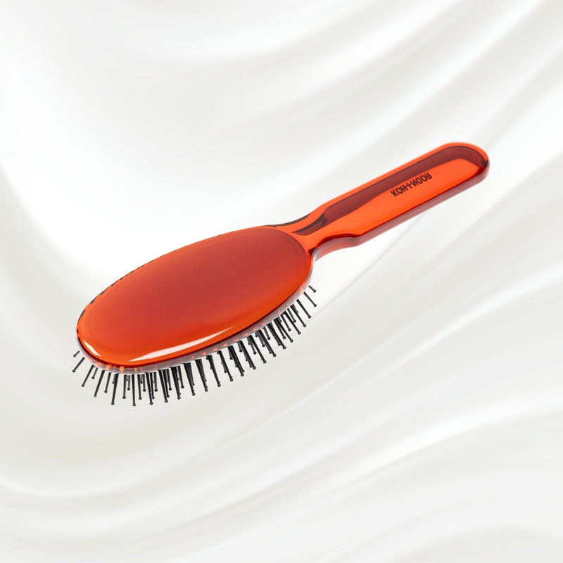 All Seasons Synthetic Pin Hair Brush - Pneumatic Cushion for Thick & Coarse Hair
