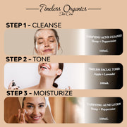 Timeless Organics Skin Care 3-Step Acne System Kit