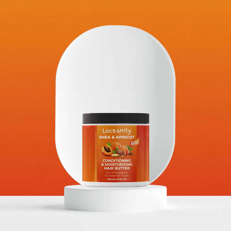 Locsanity Locsanity Shea & Apricot Loose, Natural, Conditioning and Moisturizing Hair Butter - Strength & Growth Formula Loose Natural