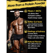 Nature Target Whey Isolate Protein Powder, 25g Protein/Serving, 1.1 LB Protein Powder