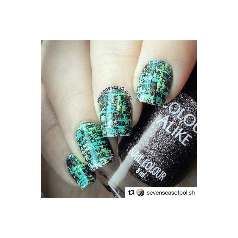 UberChic Beauty Texture-licious-01 Stamping Plate