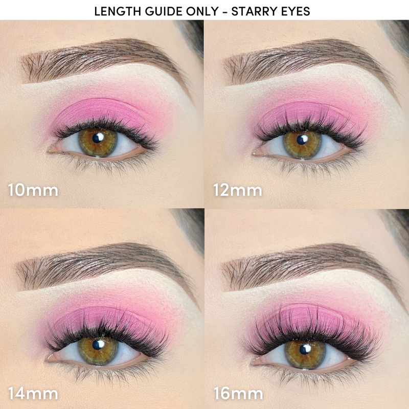 Pink Purée Starry Eyes DIY Lashes
