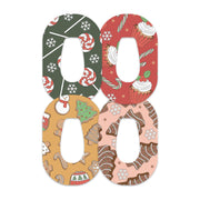 Peelz Christmas Treats Variety Dexcom G6 Patch Tape - Pump Peelz Patch Medical Tape
