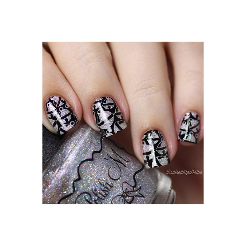 UberChic Beauty Happy Christmas, (Christmas-04) Stamping Plate