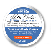 COLEHERBALS 37 - Dr. Cole's Gourmet Body Butter - IMMUNE SUPPORT Herbal