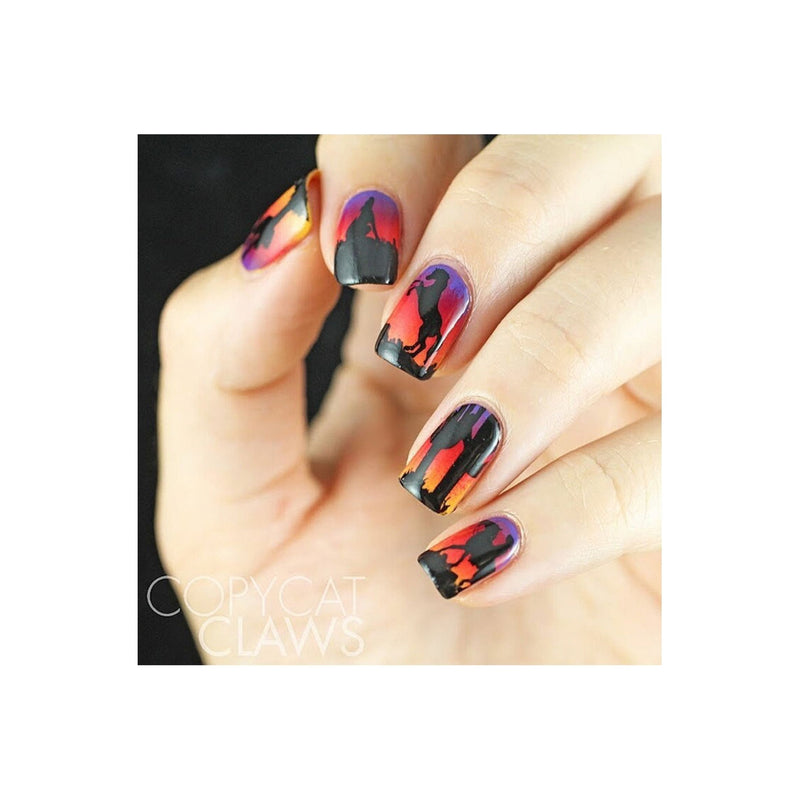 UberChic Beauty Wild West-01 Stamping Plate