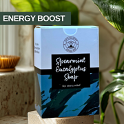 Kay in Full Bloom Stress Relief: Spearmint Eucalyptus Soap