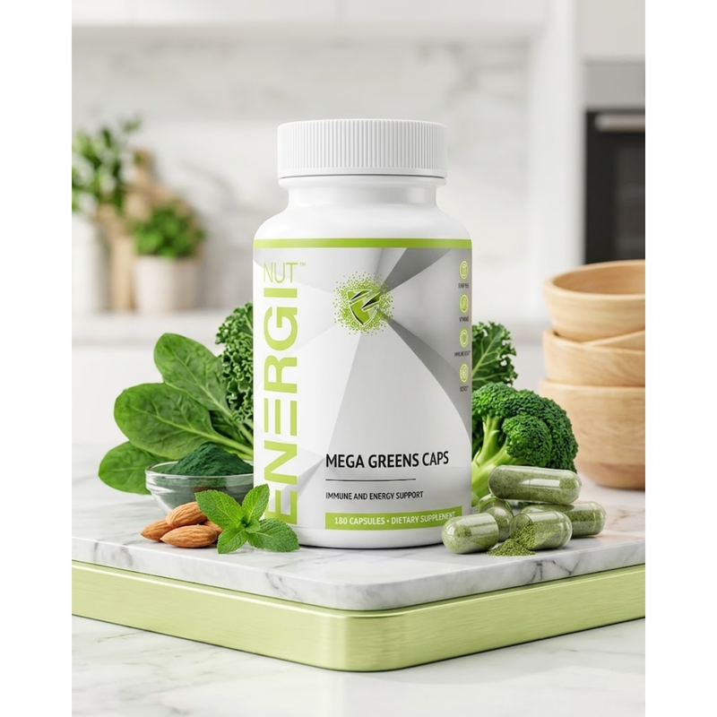 Energi Nutrition Mega Green Caps Supplement