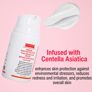 gymsegbë Habaek Sun Protection Face Moisturizer SPF50 | Peptides | Niacinamide SPF50 Anti-Aging Facial