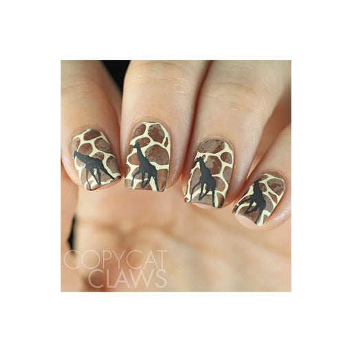 UberChic Beauty Out of Africa-01 Stamping Plate