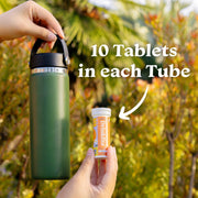 Drinklits Orange Daily Hydration Tablets (4) Tube Bundle Hydration Electrolyte Tablets