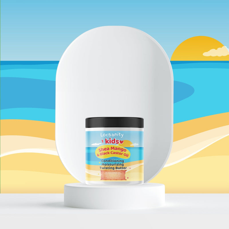 Locsanity Locsanity Kids Shea Mango & Black Castor Oil Conditioning, Moisturizing, Twisting Butter Loose Natural