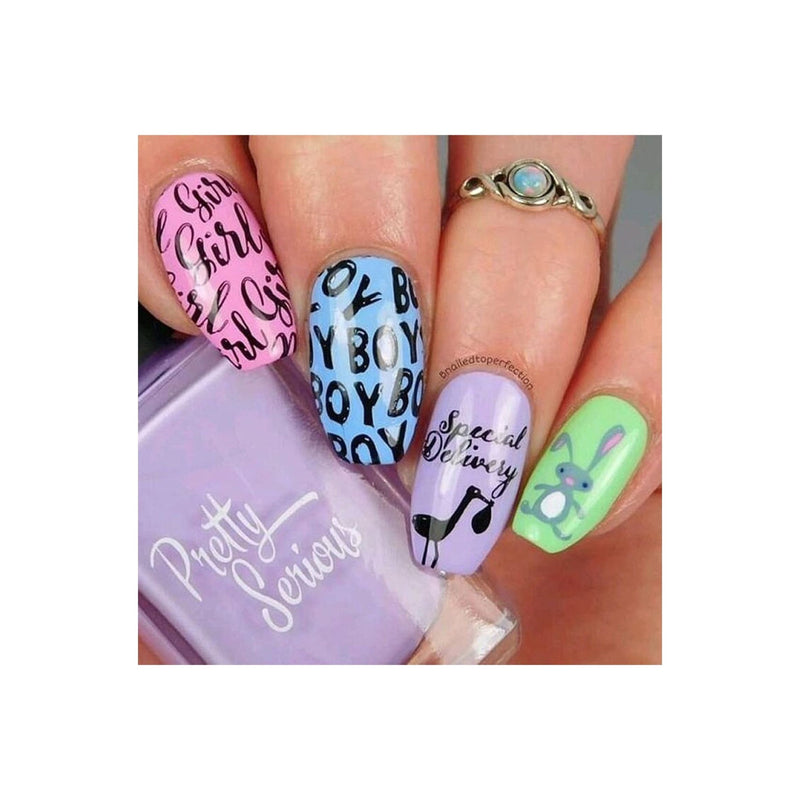 UberChic Beauty Little Baby Stamping Plate