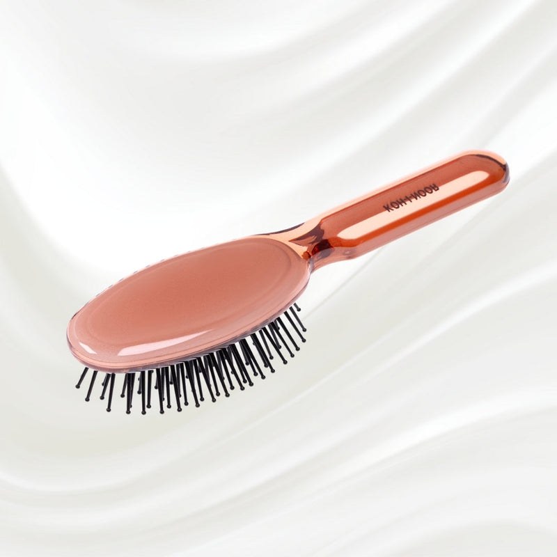 All Seasons Synthetic Pin Hair Brush - Pneumatic Cushion for Thick & Coarse Hair