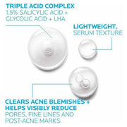 La Roche-Posay La Roche-Posay Effaclar Salicylic Acid Acne Treatment Serum 1.0 oz Acne Treatment Serum