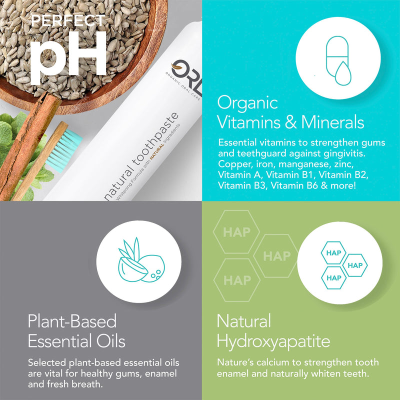 ORL Fluoride-free Toothpaste with Natural Hydroxyapatite Toothpaste