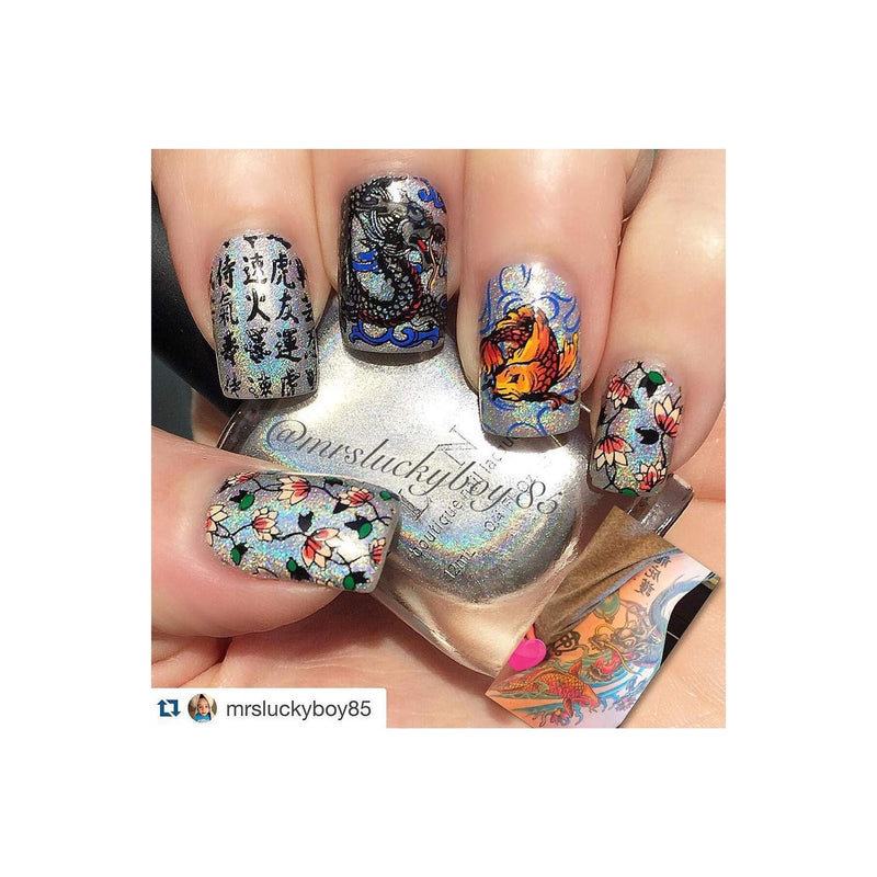 UberChic Beauty Far East-01 Stamping Plate