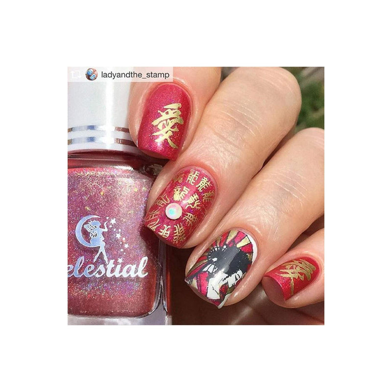UberChic Beauty Far East-02 Stamping Plate