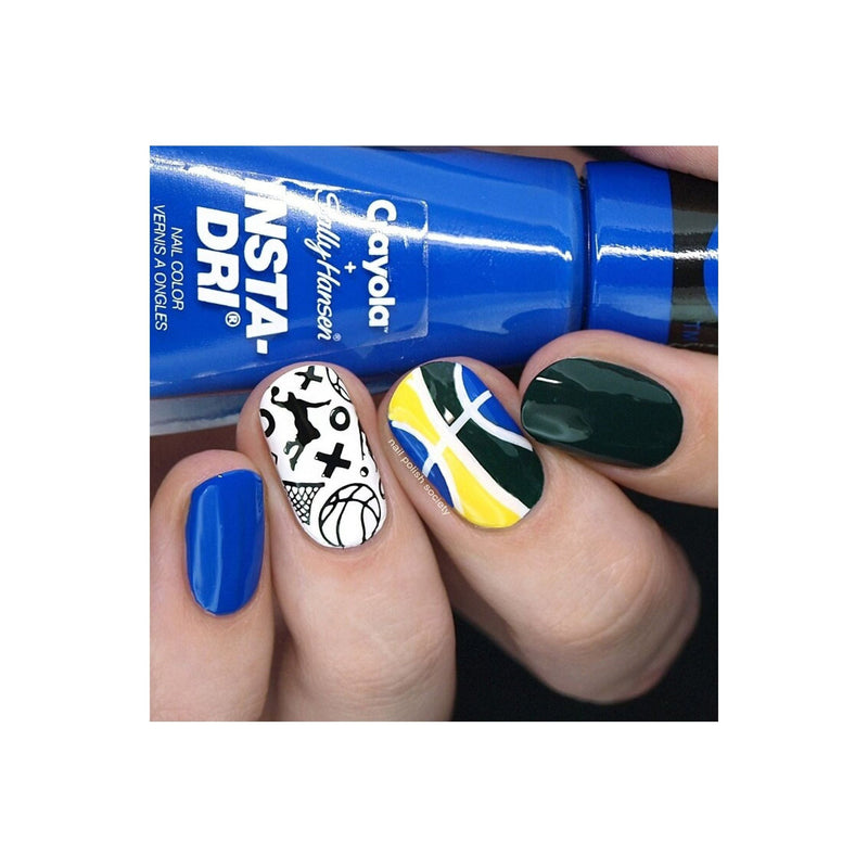 UberChic Beauty Basketball Love Stamping Plate